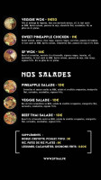 Magic Wok Asian Foods menu