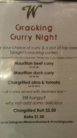 Noodle World menu