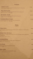 Ken's Sushi Bar Dining menu