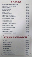 Bacchus Marsh Fish Chip Shop menu