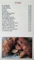 Bacchus Marsh Fish Chip Shop menu