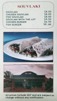 Bacchus Marsh Fish Chip Shop menu