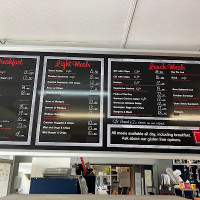The Station Cafe menu