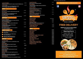 Jaggi's At Regal Garden menu
