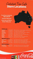 Coolabah Tree Cafe menu
