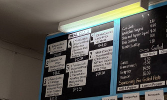 Botany Bay Seafood menu