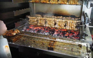 Anar Charcoal Chicken inside