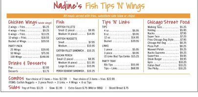 The Square Man Inn menu