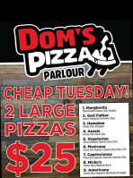 Dom's Pizza Parlour logo