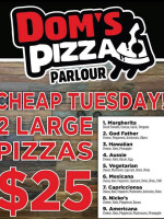 Dom's Pizza Parlour logo