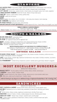 Shake Shed Co Bayfair menu