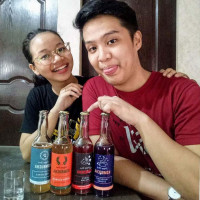 Happy Brew Kombucha drink