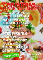 Classic Fish Shop menu