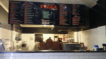 Monash Pizza menu