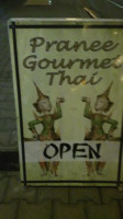 Pranee Thai Restaurant menu