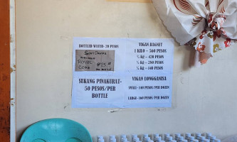 Irene's Vigan Empanada Crisologo menu