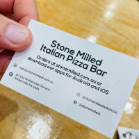 Stone Milled Italian Pizza menu