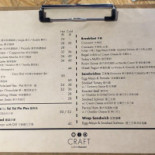 Craft Coffee Roaster (tai Kok Tsui) menu