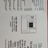 Tasty Thai Takeaway menu