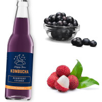 Happy Brew Kombucha drink