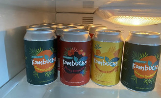 Happy Brew Kombucha drink