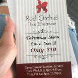 Red Orchid Thai Takeaway menu