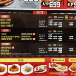 Pizza Hut menu