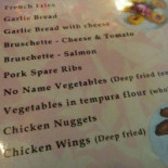 The Orchid Chaweng menu