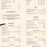 Little Savanna menu