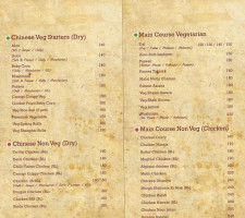 Amigos Kitchen menu