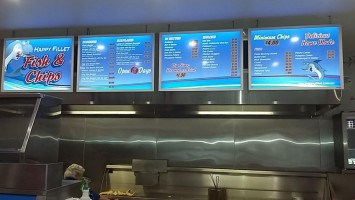 Happy Fillet Fish and Chips food