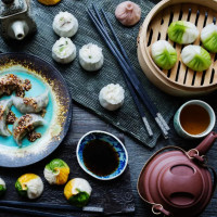 Lotus Dumpling Bar food