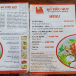 Hủ Tiếu Mực Ông Già Cali menu