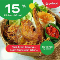 Ayam Kremes Dan Bakar Bude menu