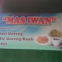 Mas Iwan menu