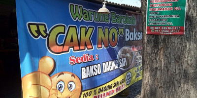 Warung Bakso Cak No menu