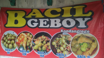 Bacil Geboy Kondangrege menu