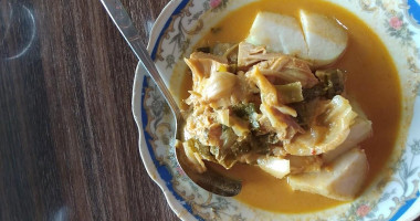 Katupek Pitalah Simpang Padang food