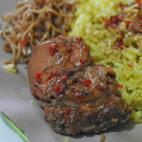 Nasi Kuning Fajar food