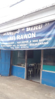 Warung Biru outside