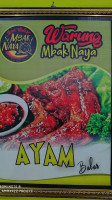 Warung Mbak Naya 2 menu