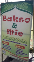 Bakso Dan Mie Taqwa menu