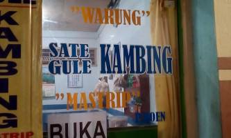 Warung Sate Mastrip P.boen menu