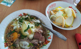 Bubur Sop Tetelan Sapi Mang H. Dul food