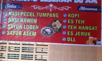 Warung Bu Am menu