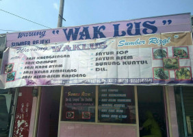 Warung Wak Lus menu