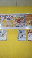 Bakso Mie Ayam Selera menu