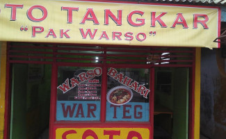 Warung Soto Pak Warso outside