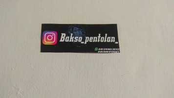 Bakso Pentolan menu