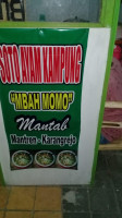 Soto Ayam Kampung Mbah Momo menu